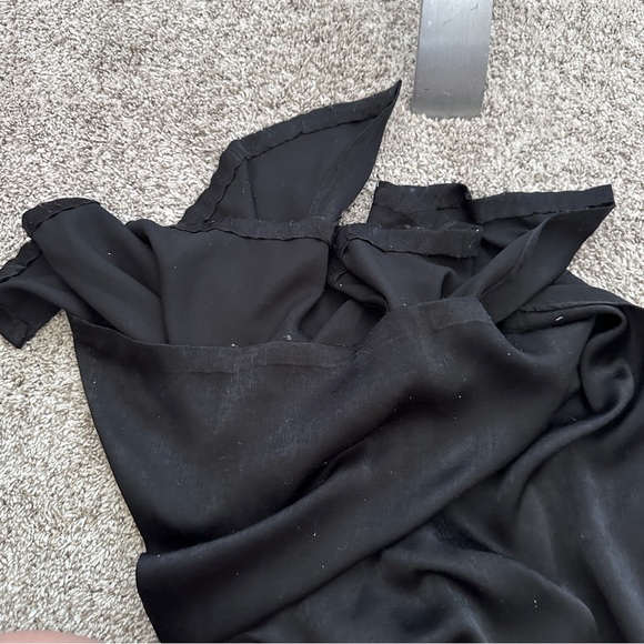 Show Me Your Mumu Black Satin Hacienda Maxi Dress - Picture 3 of 9